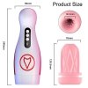 Potężny masturbator USB dla mężczyzn 7 zakresów ssania 7 wibracji